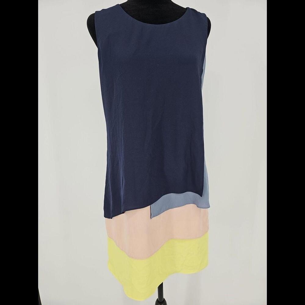 NWT BCBG MAXAZRIA HALEY ASYMMETRICAL LAYERS CHIFFON DRESS SZ 2